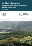 Key Native Ecosystem Operational Plan for Ngā Manu Wetland Complex 2024 - 2029 preview