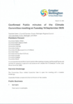 Confirmed Public minutes of the Climate Committee meeting on Tuesday 16 September 2025 preview