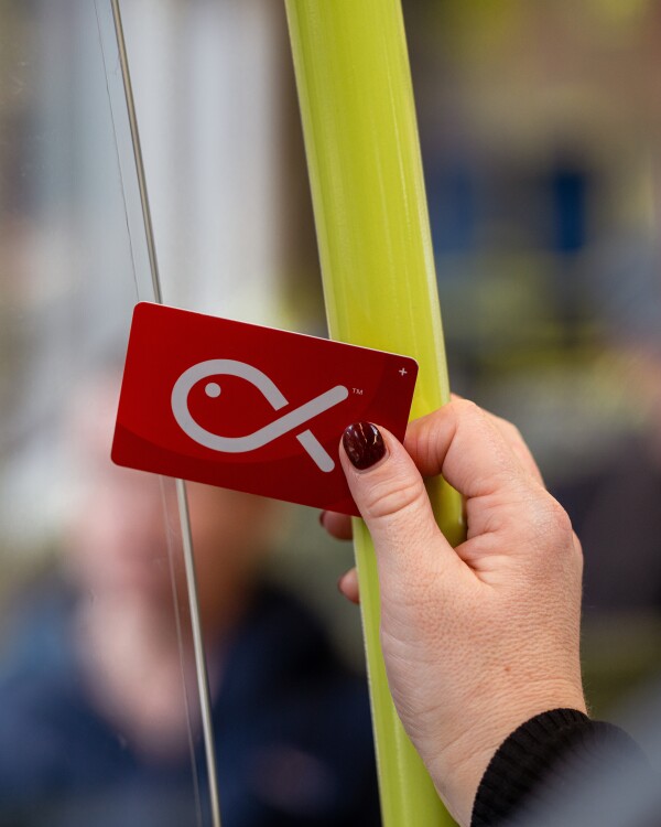 A hand holding a Snapper card